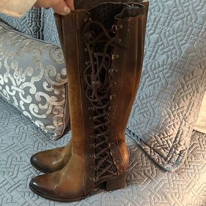 Freebird by Steven Tan Lace-Up Boots